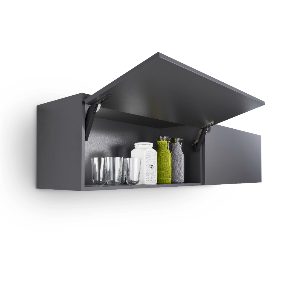 Sistem rabatare Kesseboehmer Free Space H, max. 25 kg, metal, antracit
