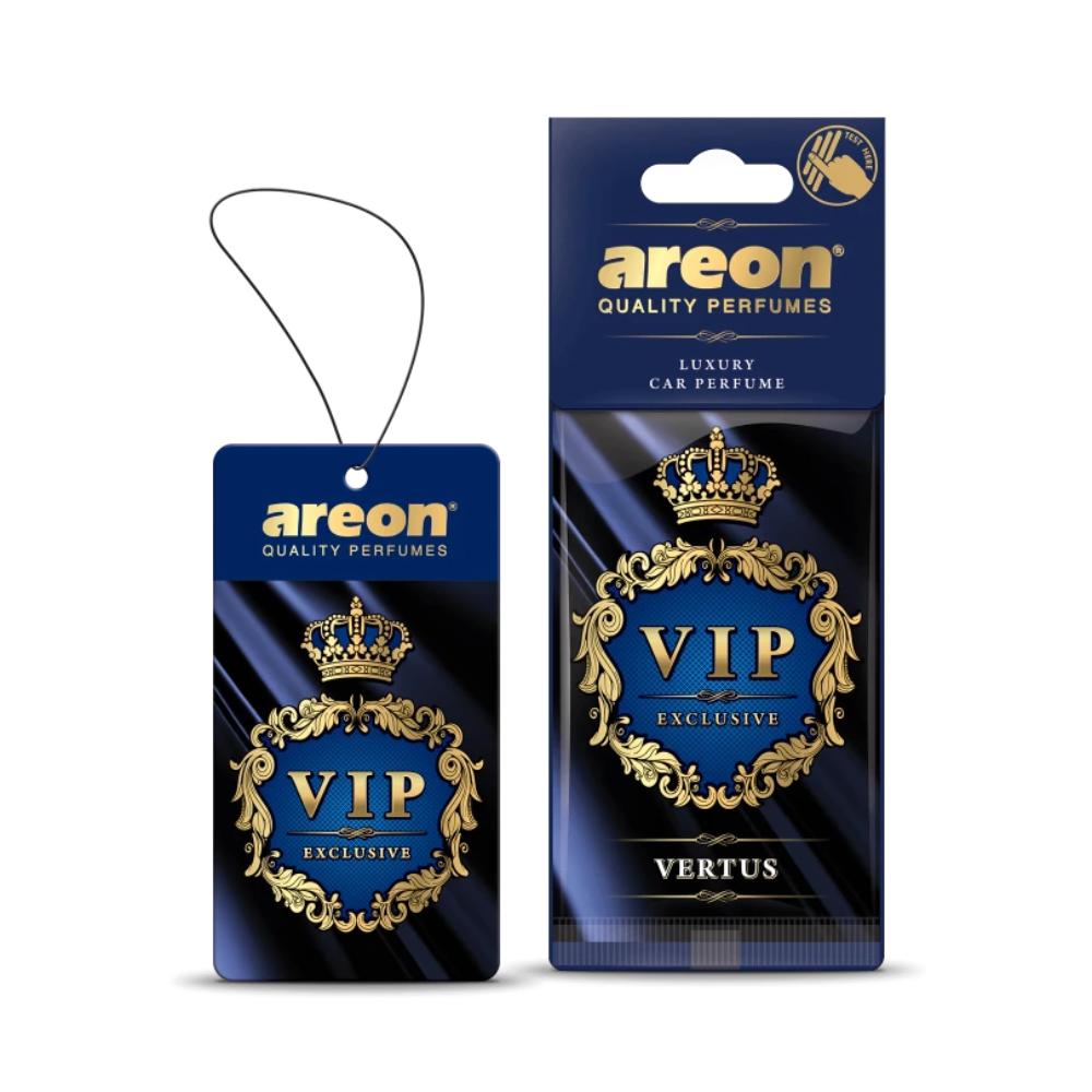 Odorizant auto Areon Vip Exclusive, Vertus
