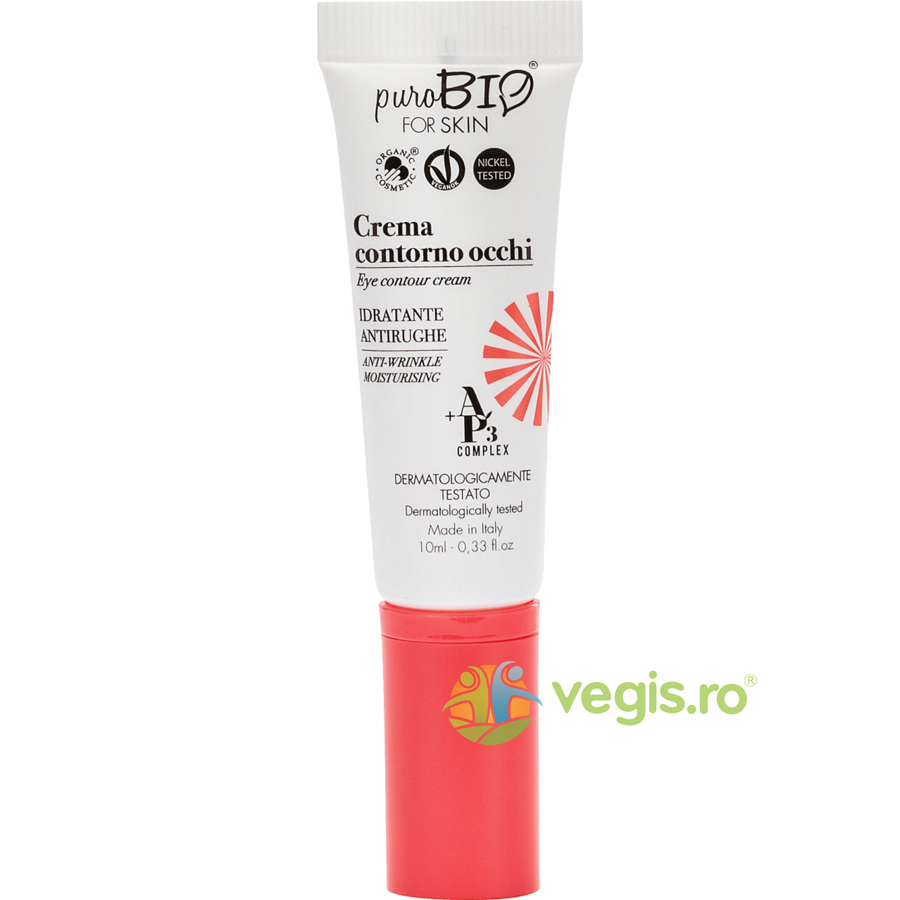 Crema Contur Ochi Hidratanta si Antirid cu Acid Hialuronic si AP3 Complex Bio 10ml