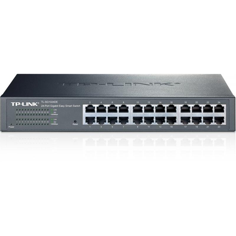 TPL SW 24P-GB EASY-SMART RM TP-LINK TL-SG1024DE