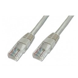 Cablu UTP Patchcord Cat 5e 3m Gri