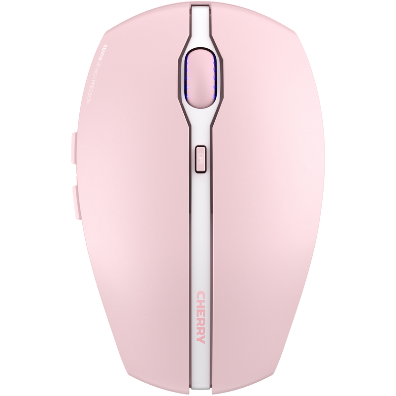 Mouse Wireless GENTIX Bluetooth 2000DPI Ambidextru Roz