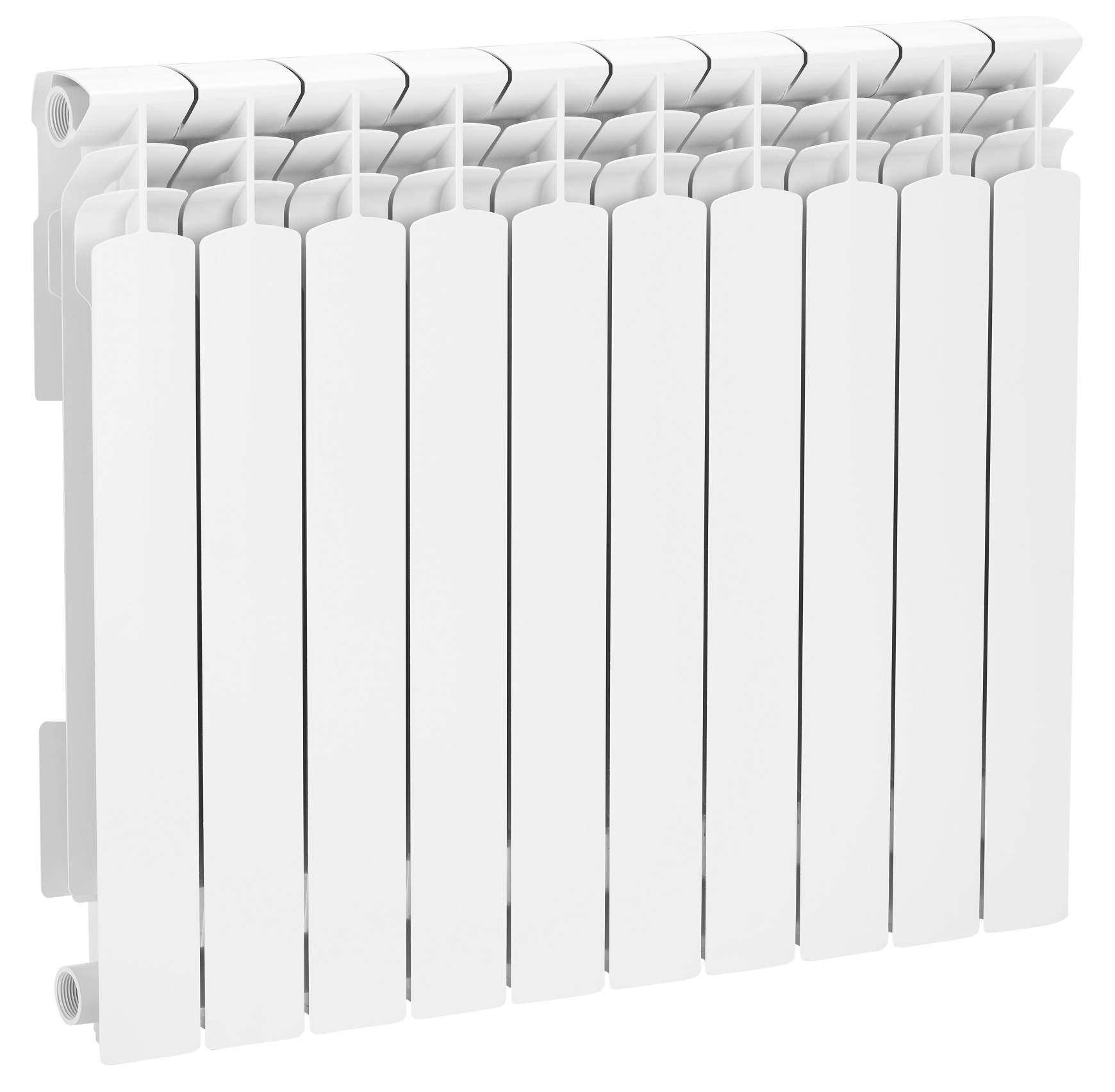 Radiator din aluminiu KFA Armatura ALPHA 10 elementi inaltime 600 mm 10 ani garantie