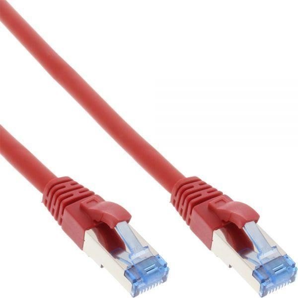 Patchcord S/FTP Cat 6A 1m Red