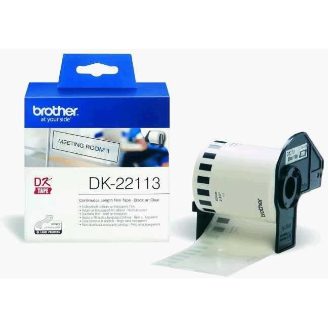 DK CONTINUOUS LABELS COLORLESS