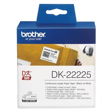 Banda continua hartie DK22225, 38mm, 30.48m