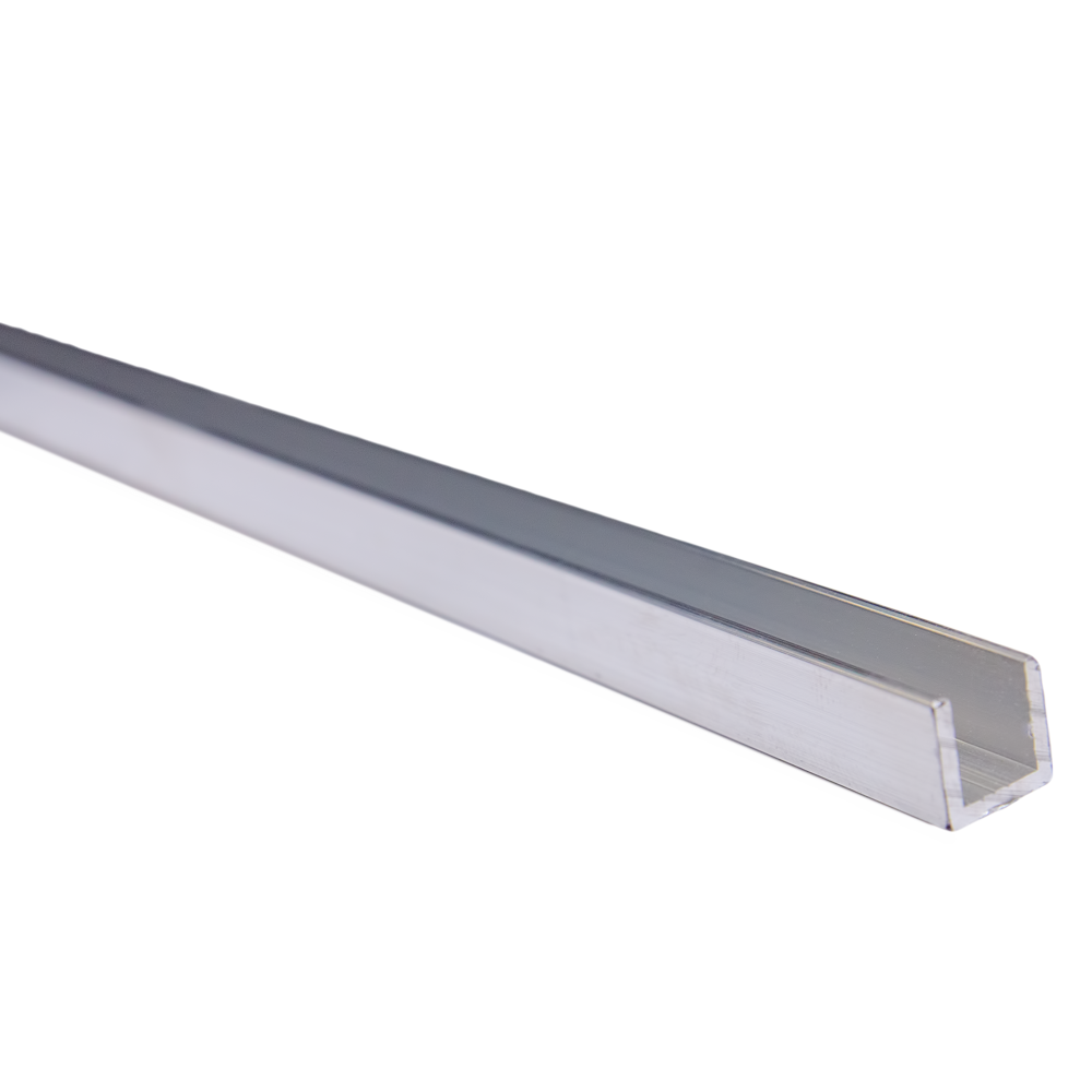 Profil de ghidare pentru sistemul Unifuture, aluminiu, lungime 3 m, dimensiuni 10 x 10 mm