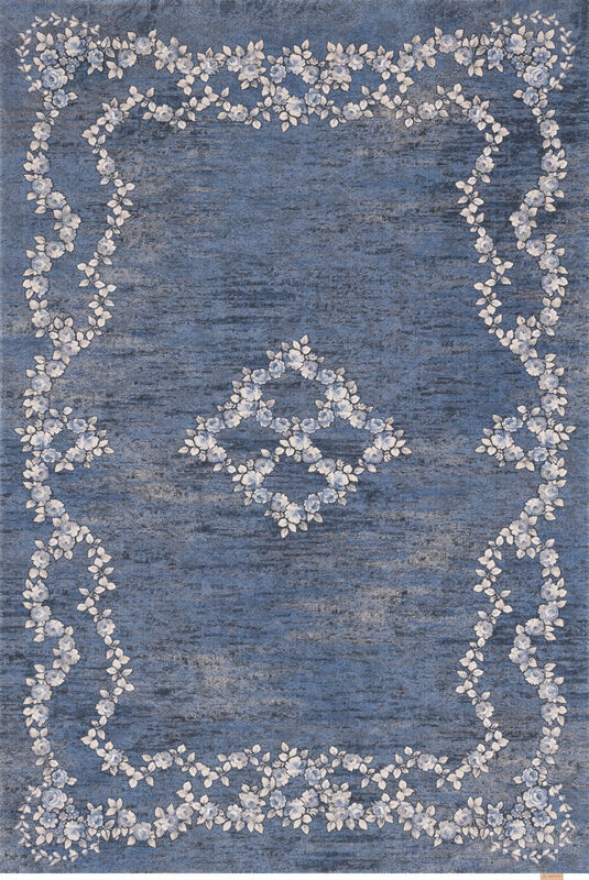 Covor lana Rozo Blue