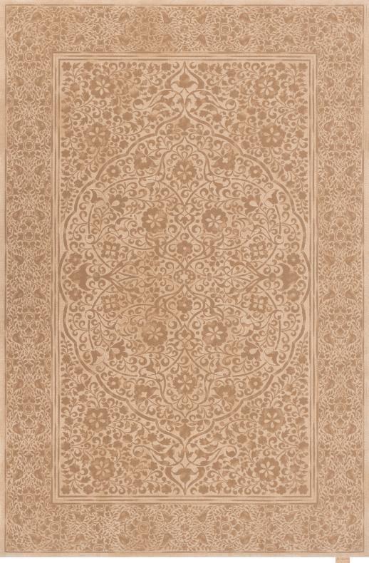 Covorul lana Lumina Dark Beige