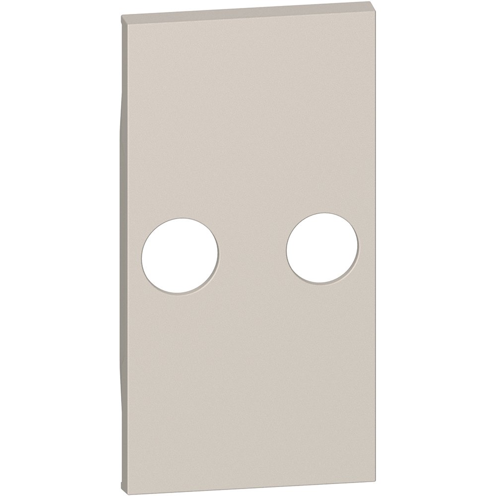 Tasta 2 module pentru prizele tv Bticino Living Now KM25M2, nisip
