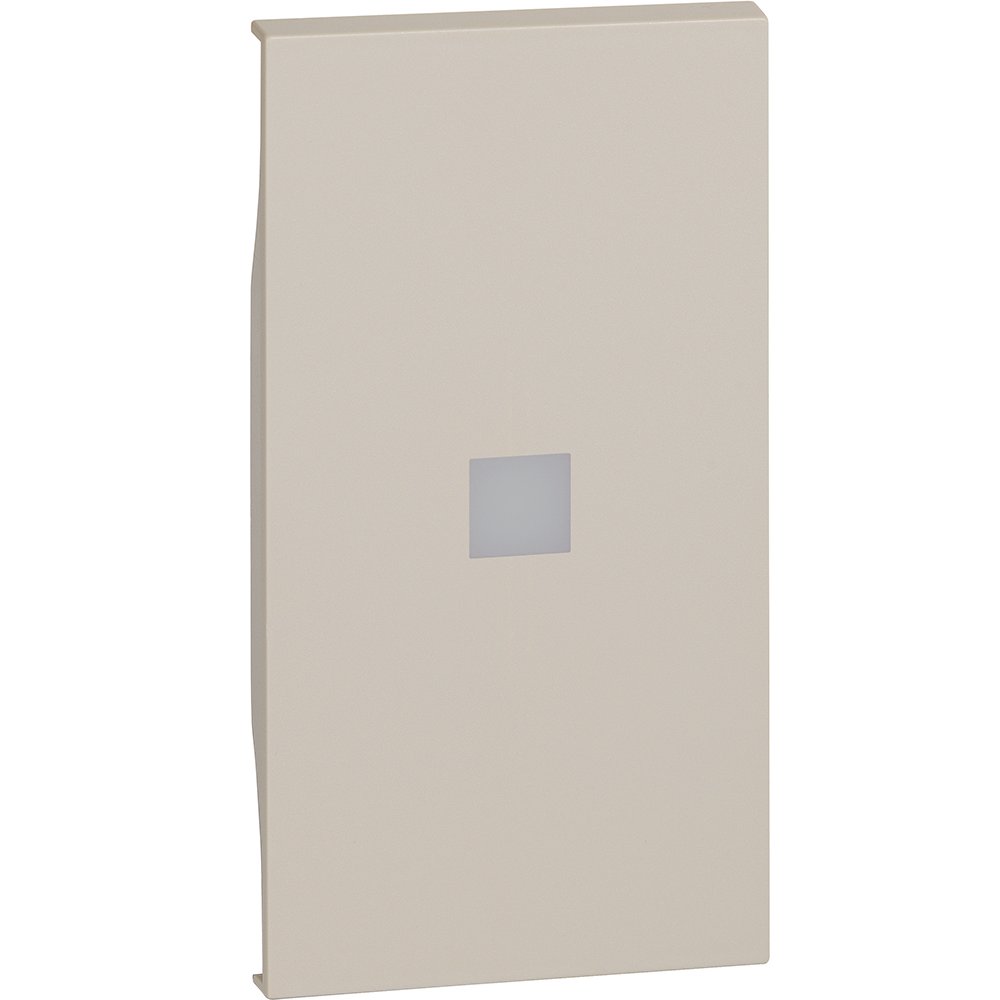 Tasta 2 module luminozitate ridicata pentru intrerupatoare Bticino Living Now KM01M2X, nisip