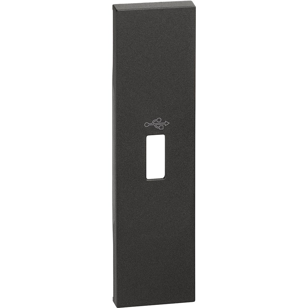 Placa pentru referinta K4285P Bticino Living Now KG10P, negru