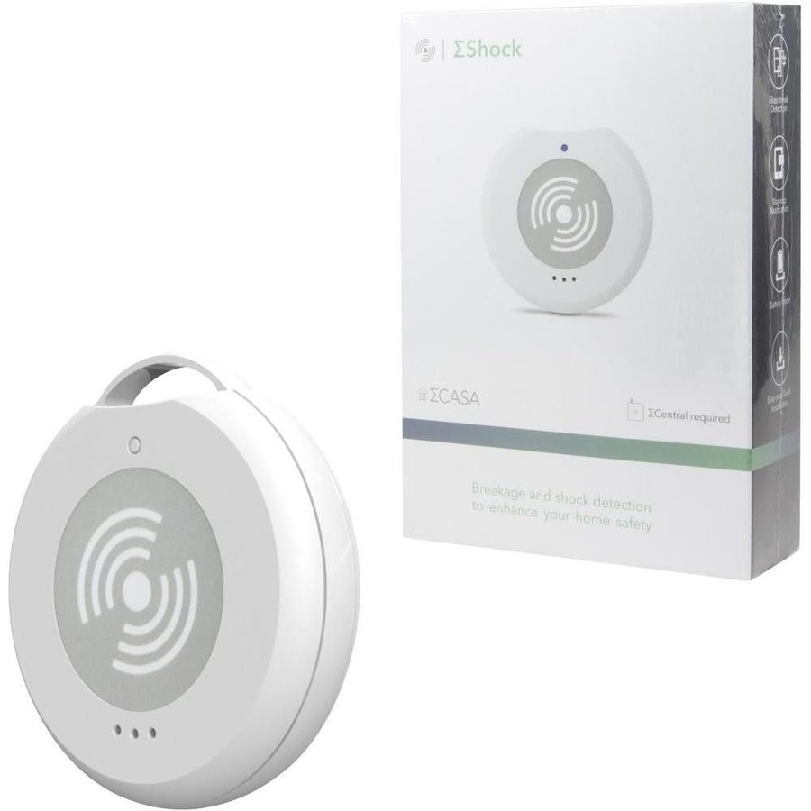 Senzor pentru impact brusc si geam spart bluetooth V4.0 SH0007 Alb