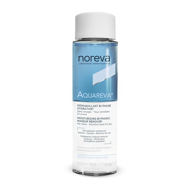 Demachiant bifazic hidratant Noreva Aquareva, 125 ml