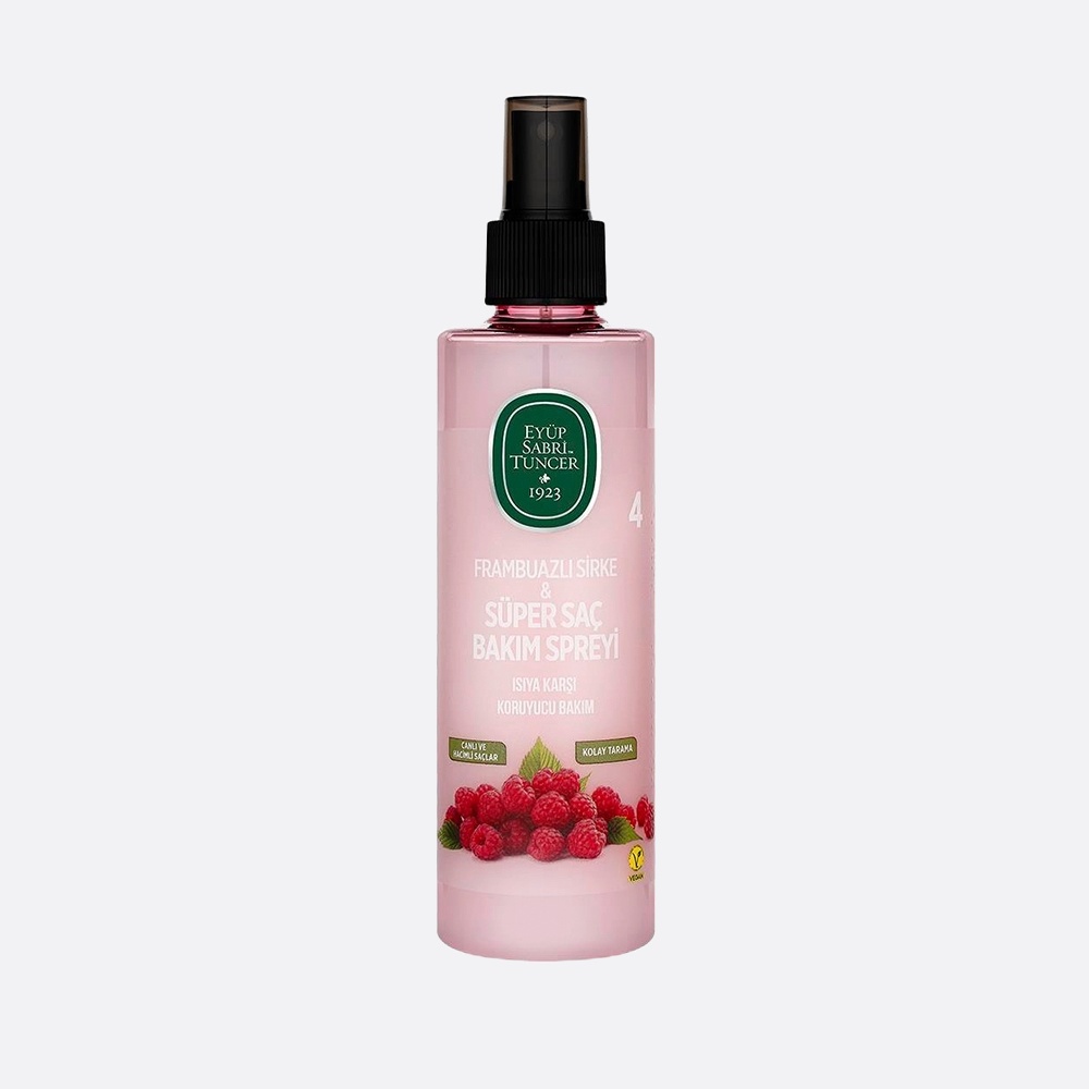 Spray pentru par cu otet de zmeura Eyup Sabri Tuncer 210 ml