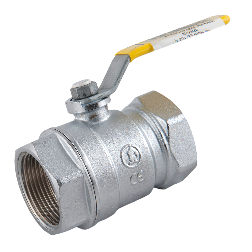 Robinet gaz cu bila Giacomini, filet interior-interior, alama, 1 1/4