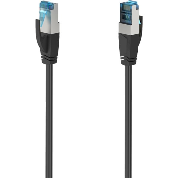 Patchcord S/FTP Cat 6A 1.5m Black