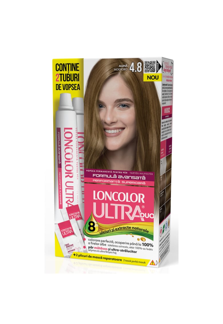 Vopsea de par permanenta  Ultra Max  - 200 ml - 4.8