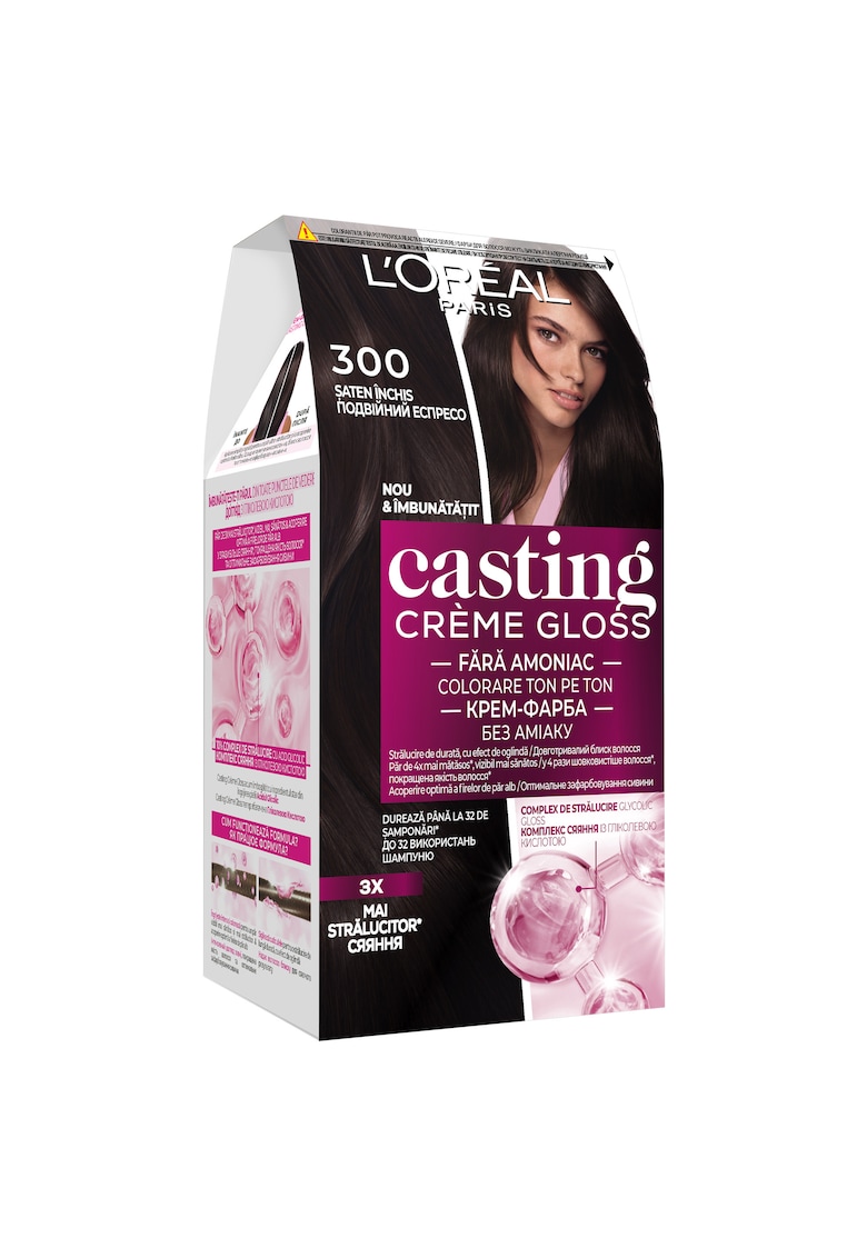 Vopsea de par semi-permanenta fara amoniac -  Casting Creme Gloss - 300