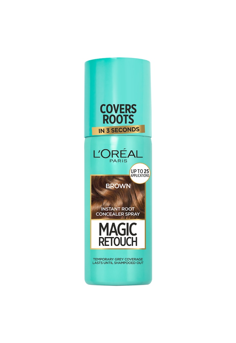 Spray instant  Magic Retouch pentru camuflarea radacinilor crescute - 75 ml - Saten