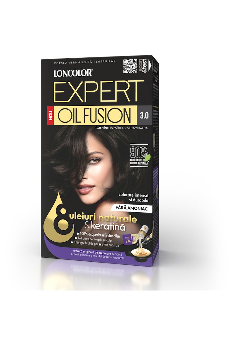 Vopsea de par permanenta  Expert Oil Fusion - 100 ml - 3.0