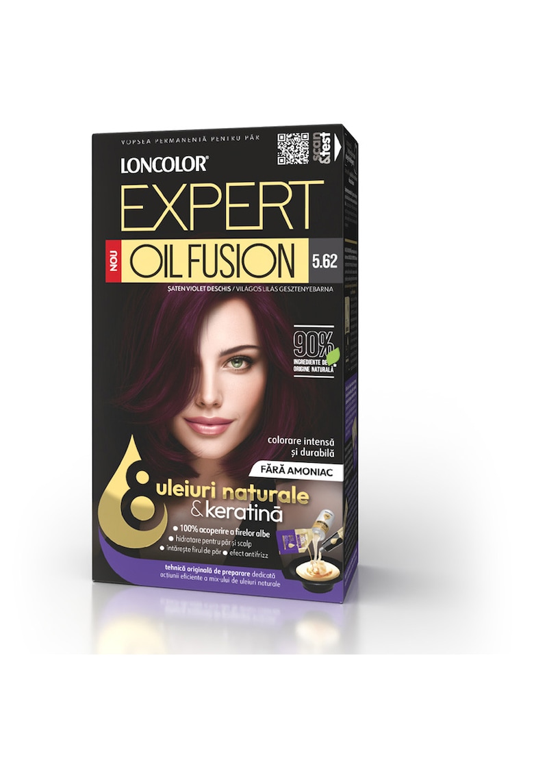 Vopsea de par permanenta  Expert Oil Fusion - 100 ml - 5.62