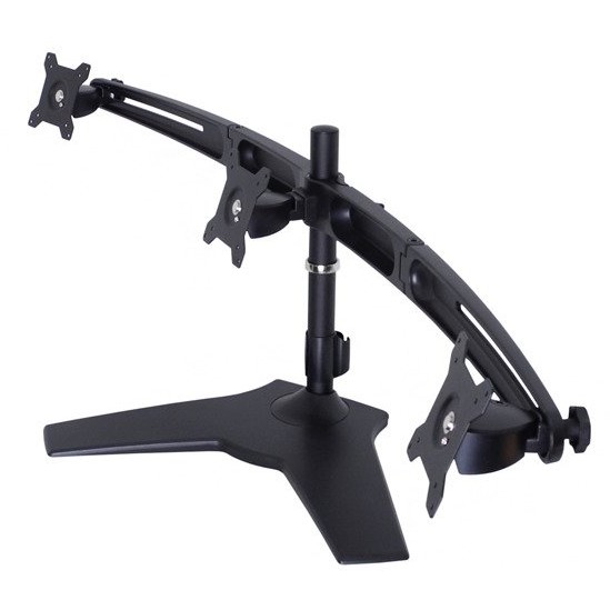 Suport 3 monitoare birou Multibrackets Desktopmount Triple Arm, 15-24 inch