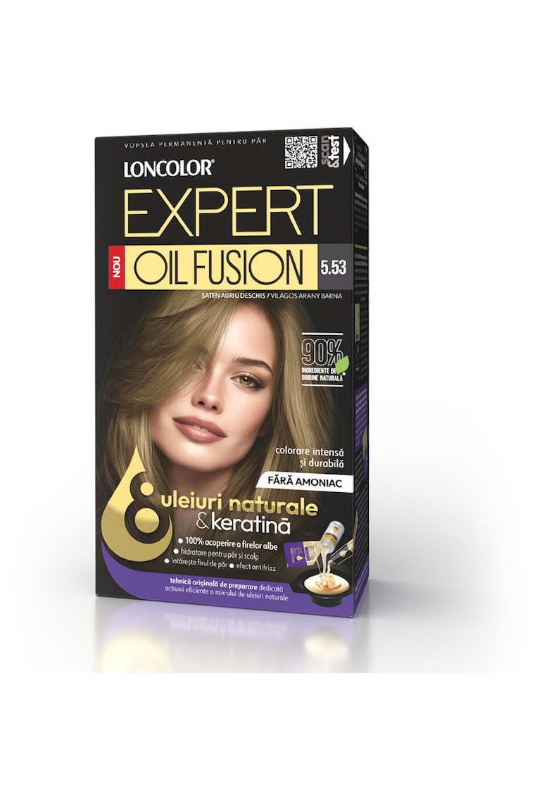 Vopsea de par permanenta  Expert Oil Fusion - 100 ml - 5.35