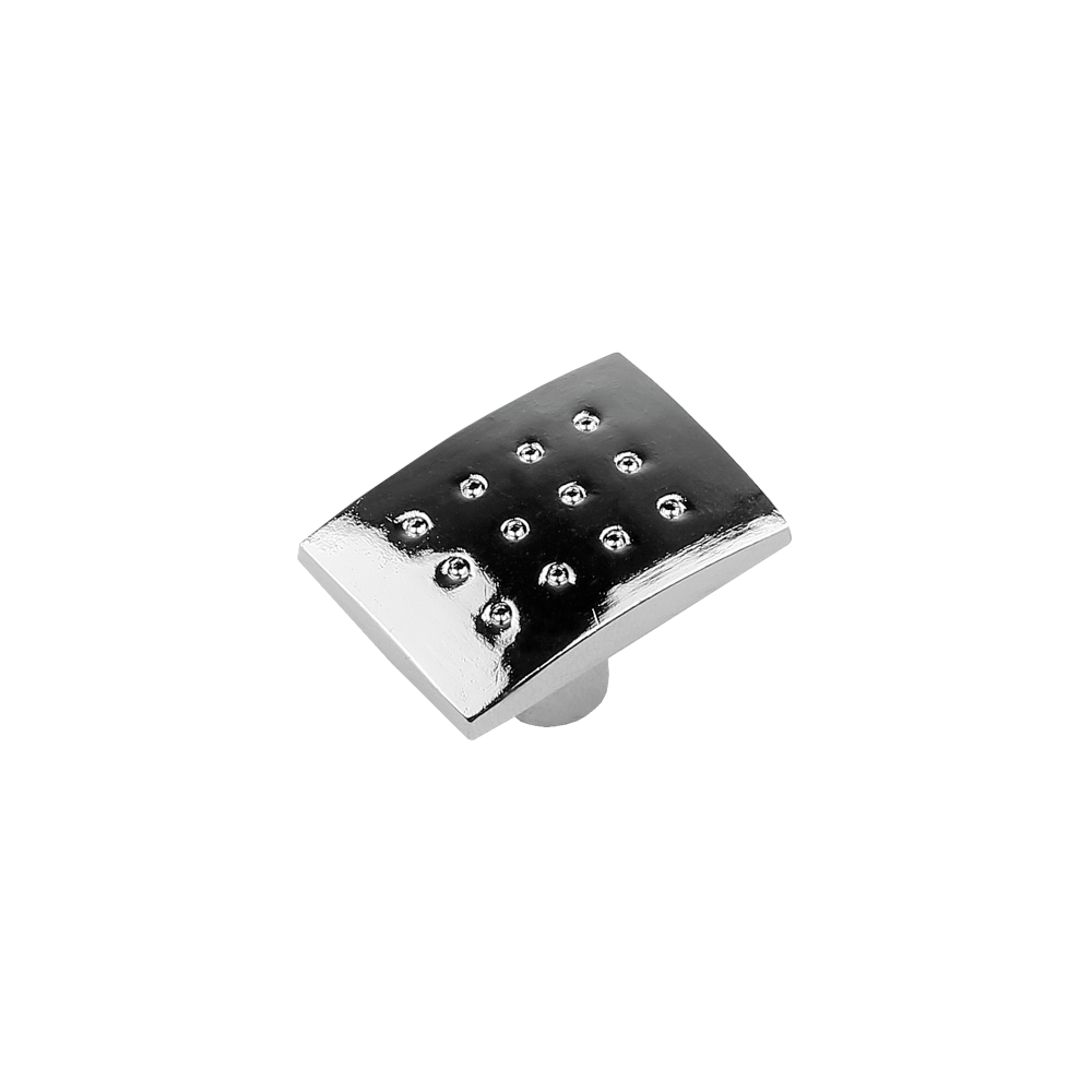 Buton FZ 25007, zamac, 28 x 15 mm, crom