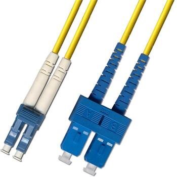 Cablu Optic 50/125 OM3  LC-SC  5m Duplex Albastru