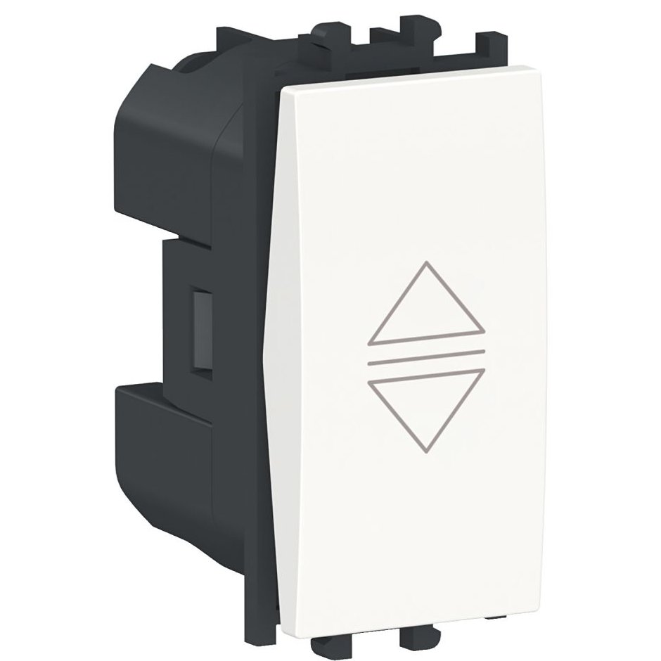 Intrerupator jaluzele 1 modul Schneider Easy Styl LMR0711001, alb
