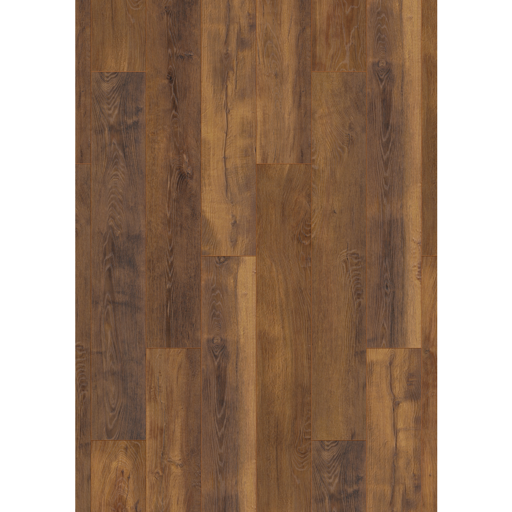 Parchet laminat 10 mm Kronospan Atlantic K411 Laguna Oak, nuanta inchisa, clasa de trafic 33, twin click + si 1click2go pure +, 1288 x 195 mm
