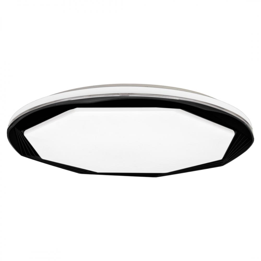 Plafoniera LED Optima, 52 W, 3640 lm, negru, diametru 48