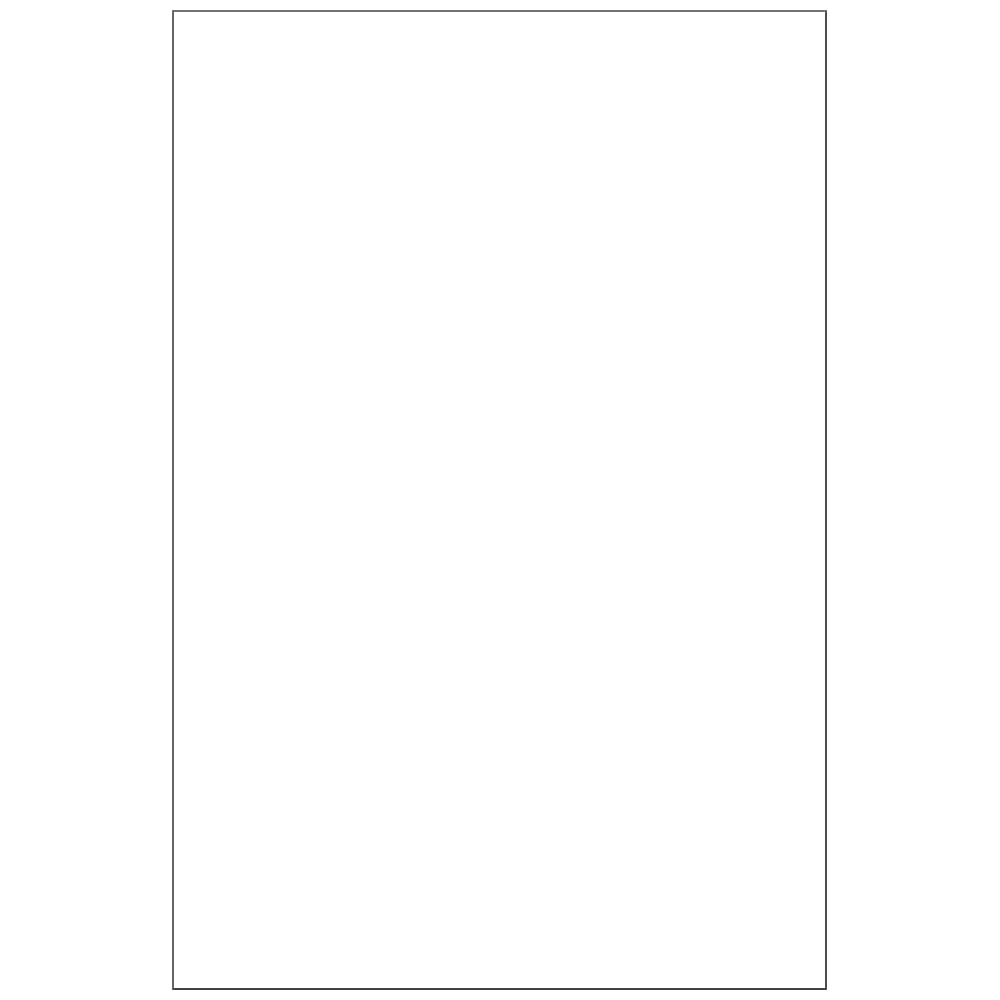 Placa MDF melaminat Kronospan, 2 fete, alb, 2800 x 2070 x 18 mm
