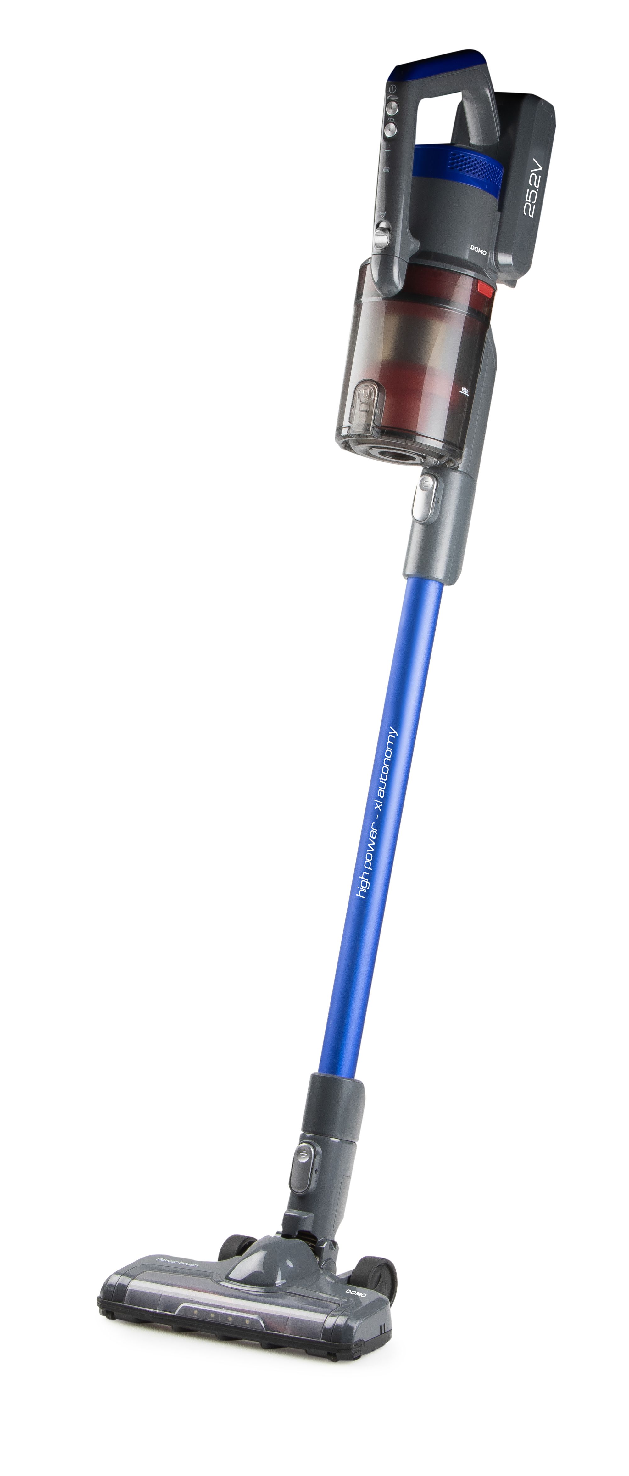 Aspirator vertical 2 in 1 Domo DO1103SV, 0.6L, 25.2V, 45 minute