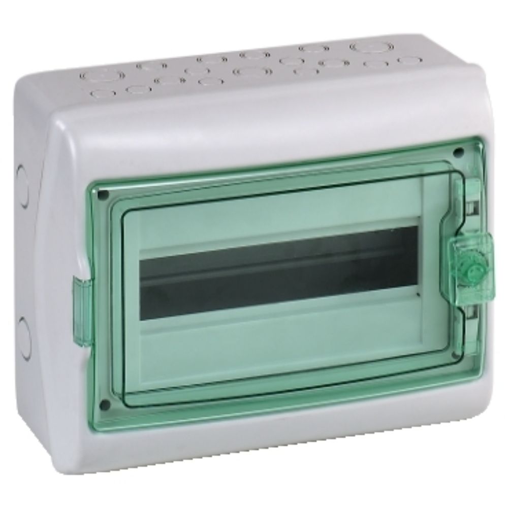 Carcasa aparenta Schneider Kaedra, ABS ignifug, Ip 65, gri, 1 x 18 module