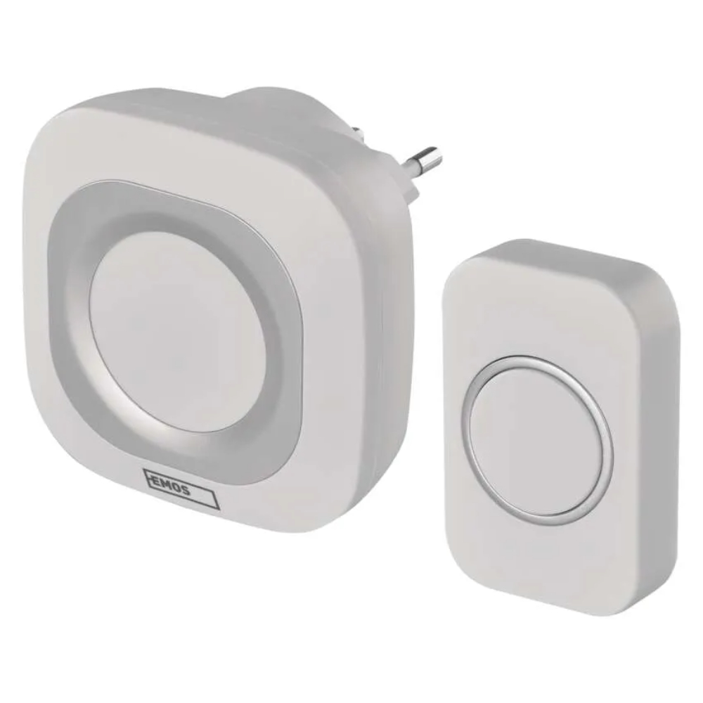 Sonerie wireless Emos P5733W, 150 m, IP44, 36 melodii