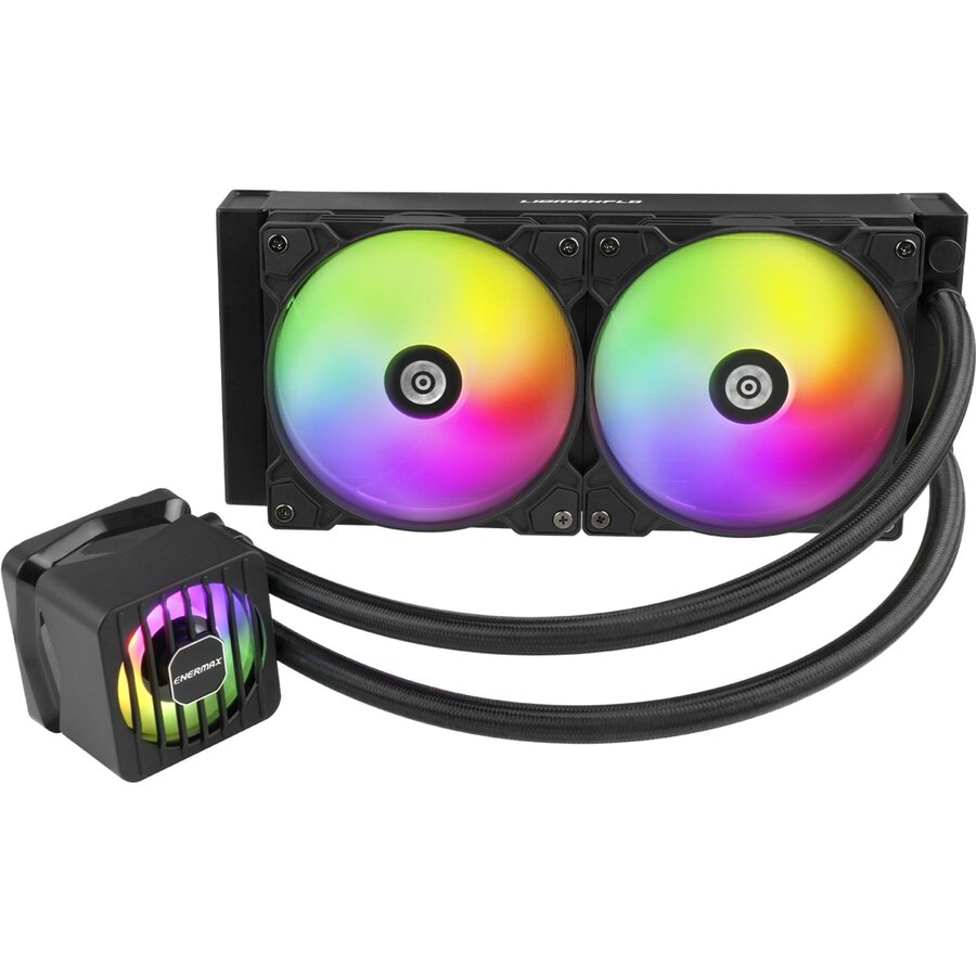 LIQMAXFLO 240 ARGB Negru