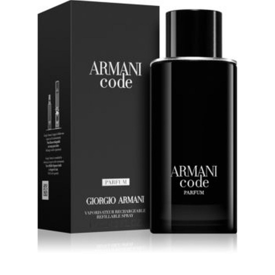 Giorgio Armani Code, Barbati, Parfum, reincarcabil (Gramaj: 125 ml, Concentratie: Parfum)
