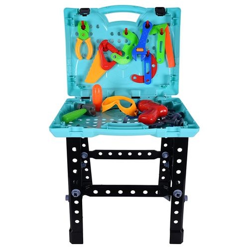 Set de constructie - Banc de Lucru Portabil, 63 piese