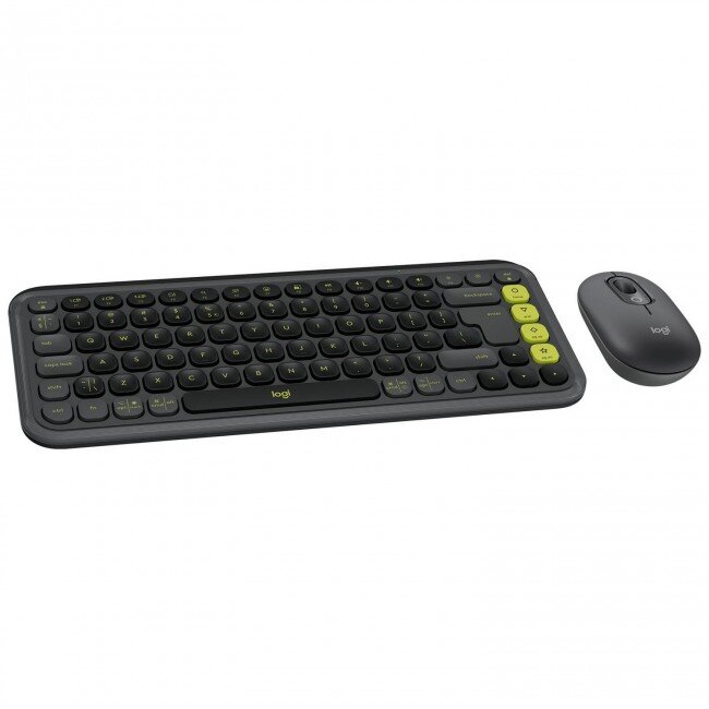 Kit Tastatura + Mouse POP ICON Combo Bluetooth EasySwitch Gri