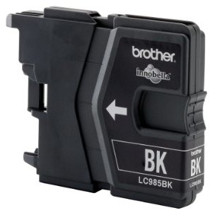 Pachet 2 tonere Brother LC985 - Negru, 300 pag x 2, DCPJ125, DCPJ315, DCPJ515