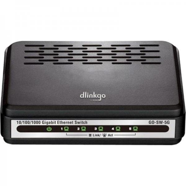 Switch GO-SW-5G, 5 porturi, 10/100/1000 Mbps