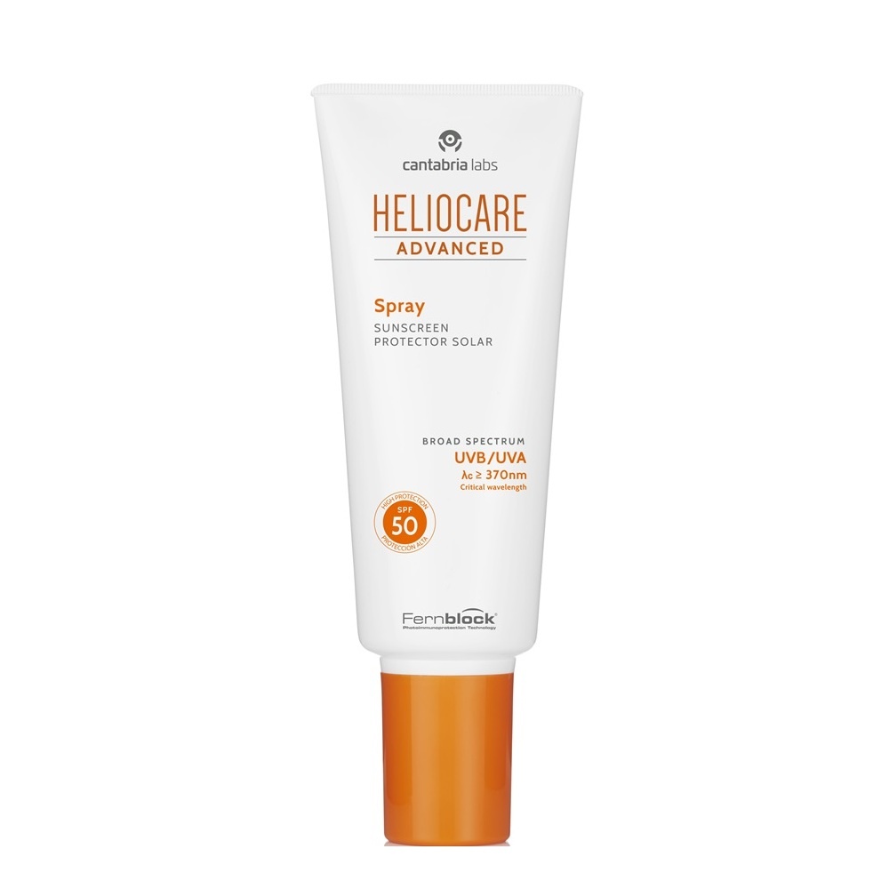 Spray pentru corp cu protectie solara SPF 50 Advanced Heliocare Cantabria Labs, 200 ml