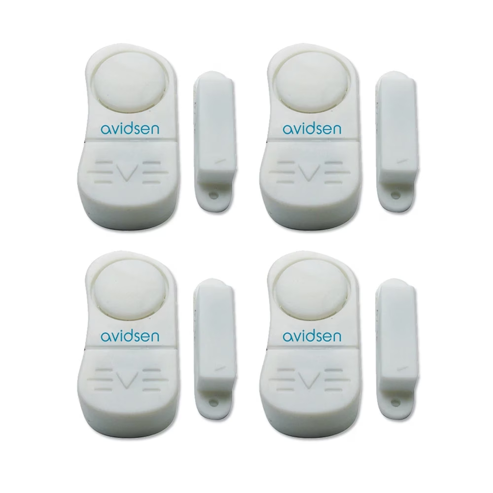 Alarma cu contact magnetic Avidsen, 4 bucati/set