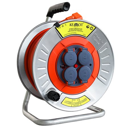 Tambur Prelungitor Electric Metalic 3x2.5mm 50m E-PSM25T50