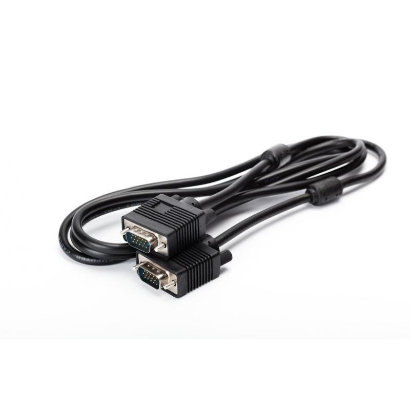 Cablu date monitor dubluecranat 1.8M black SPACER SPCVGA6 (NK-571-6)