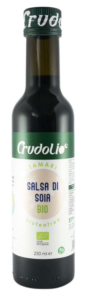Sos de soia bio Tamari fara gluten 250ml Crudolio