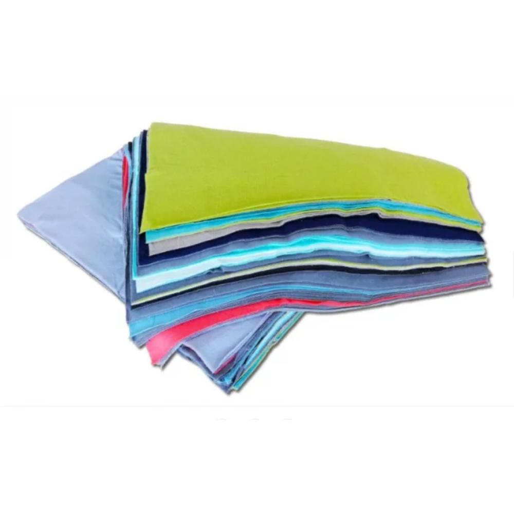 Laveta universala, multicolor, bumbac, 40 x 40 cm, set 50 bucati