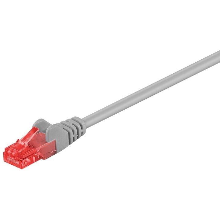 Patchcord U/UTP Cat6 5m Grey